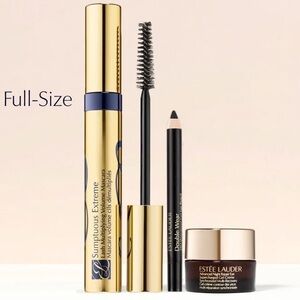 SPECIAL Estée Lauder 3 piece beauty haul! Mascara, Eye Liner & ANR Eye gel-cream